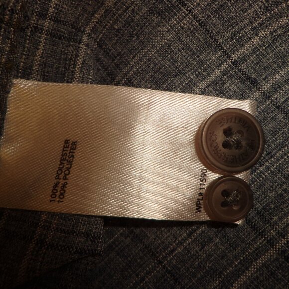 NEW Original Weatherproof Vintage Men's Button Down Shirt L/G Blue Plaid - Picture 12 of 15